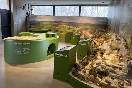 Koněpruské jeskyně - Dům přírody Českého krasu - expozice
