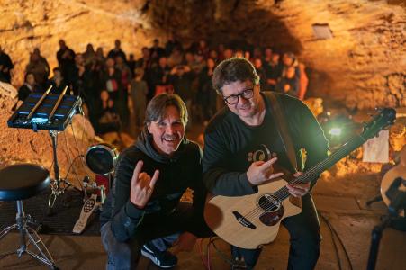 Duo Deep Dream v Koněpruských jeskyních, 11. 10. 2025