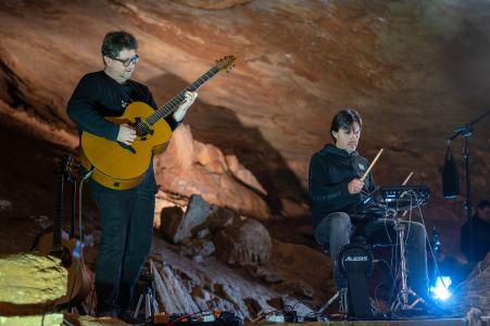 Duo Deep Dream v Koněpruských jeskyních, 11. 10. 2025