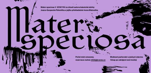 Mater speciosa V JESKYNI 4. listopadu 2023 